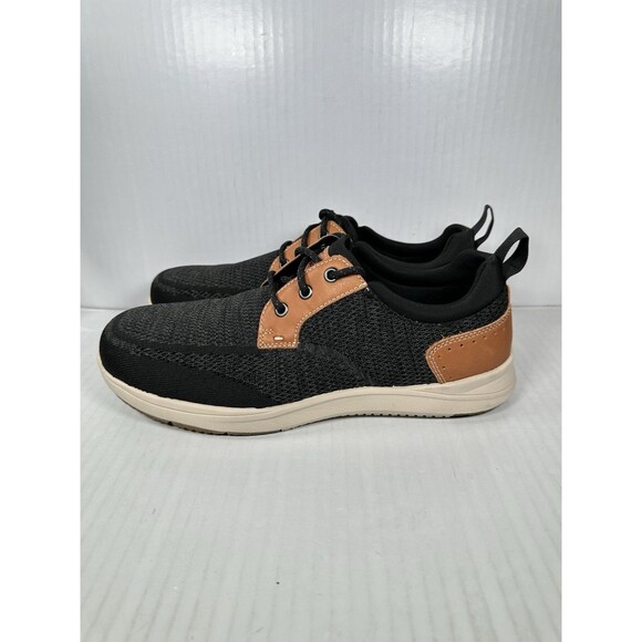 Size 8.5 Florsheim Work Composite Toe Casual Conway Black & Brown Men's - Picture 3 of 8